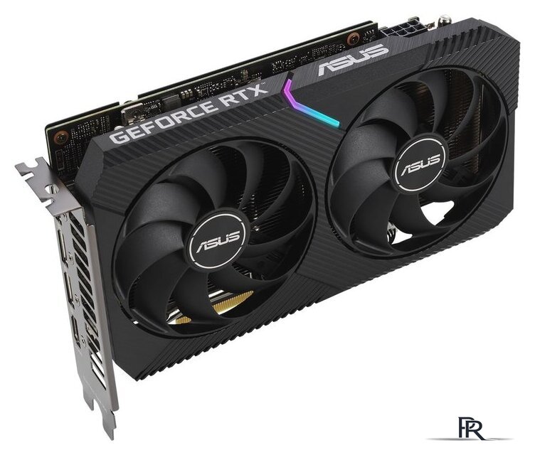 Видеокарта ASUS Dual GeForce RTX 3060 V2 OC 12GB GDDR6 DUAL-RTX3060-O12G-V2 - Изображение №3 — Интернет-магазин ПроЗаказ