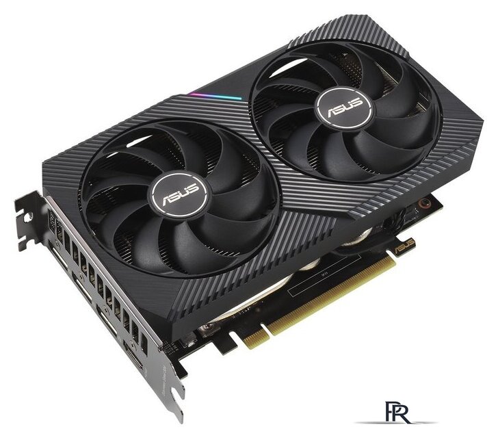 Видеокарта ASUS Dual GeForce RTX 3060 V2 OC 12GB GDDR6 DUAL-RTX3060-O12G-V2 - Изображение №4 — Интернет-магазин ПроЗаказ