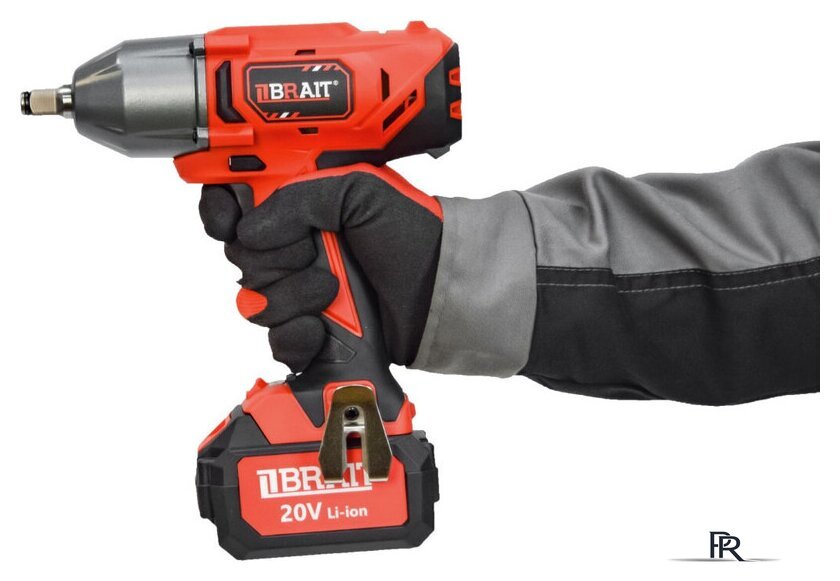 Гайковерт Brait BCIW20-4-400PU Pro 21.01.205.101 (с 1-им АКБ, кейс) - Изображение №4 — Интернет-магазин ПроЗаказ