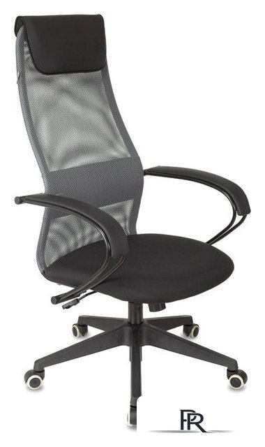 Офисное кресло Бюрократ CH-607 (темно-серый TW-04/черный Neo Black) - Изображение №4 — Интернет-магазин ПроЗаказ