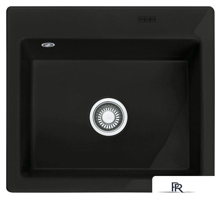 Кухонная мойка Franke Mythos MTK 610-49 124.0442.552 (черный матовый) - Изображение №1 — Интернет-магазин ПроЗаказ