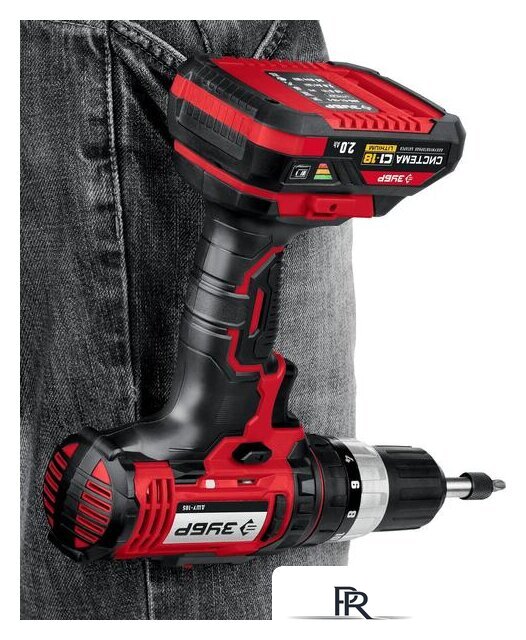 Дрель-шуруповерт Зубр Мастер ДШУ-185-22 (с 2-мя АКБ, кейс) - Изображение №6 — Интернет-магазин ПроЗаказ