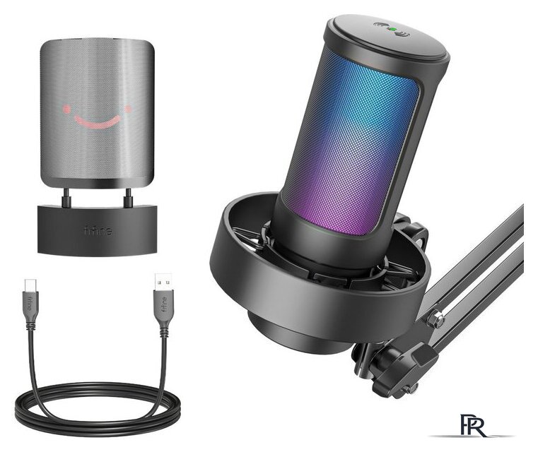 Проводной микрофон FIFINE A8T (черный) - Изображение №4 — Интернет-магазин ПроЗаказ