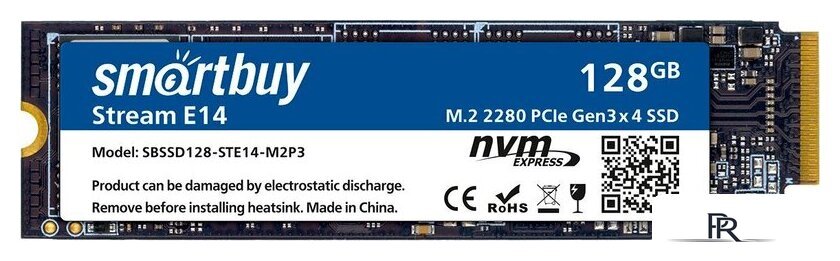 SSD SmartBuy Stream E14 256GB SBSSD256-STE14-M2P3 - Изображение №1 — Интернет-магазин ПроЗаказ