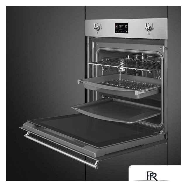 Электрический духовой шкаф Smeg SO6302TX - Изображение №5 — Интернет-магазин ПроЗаказ