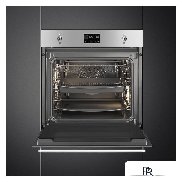 Электрический духовой шкаф Smeg SO6302TX - Изображение №3 — Интернет-магазин ПроЗаказ