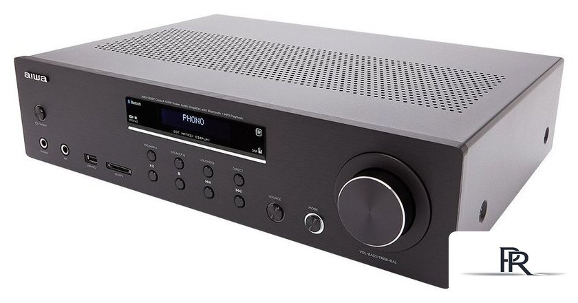Интегральный усилитель Aiwa AMU-120BT (черный) - Изображение №5 — Интернет-магазин ПроЗаказ