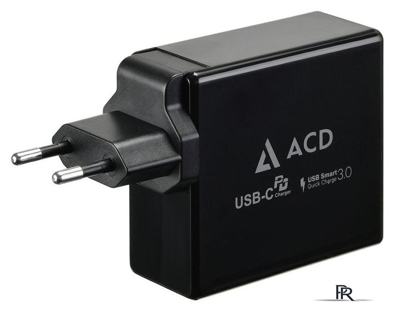 Сетевое зарядное ACD ACD-P602W-V1B - Изображение №1 — Интернет-магазин ПроЗаказ
