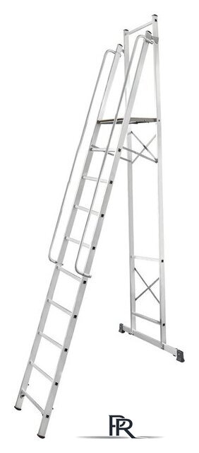 Лестница-стремянка Новая высота NV 1540 1540110 (10 ступеней) - Изображение №1 — Интернет-магазин ПроЗаказ