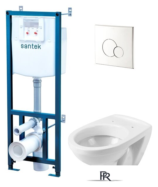 Унитаз подвесной Santek Бореаль Пэк 1.WH50.1.544 - Изображение №1 — Интернет-магазин ПроЗаказ