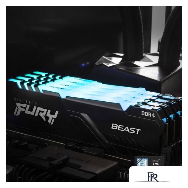 Оперативная память Kingston FURY Beast RGB 16ГБ DDR4 2666 МГц KF426C16BB12A/16 - Изображение №9 — Интернет-магазин ПроЗаказ