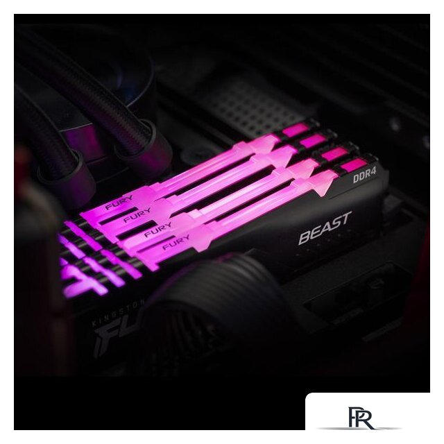 Оперативная память Kingston FURY Beast RGB 16ГБ DDR4 2666 МГц KF426C16BB12A/16 - Изображение №8 — Интернет-магазин ПроЗаказ