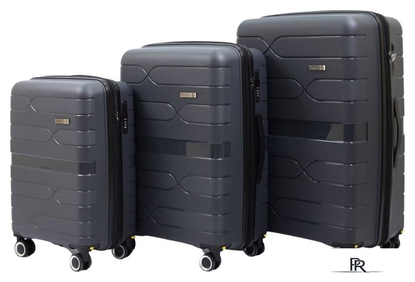 Чемодан-спиннер Pride РР-204 (S, серый) - Изображение №9 — Интернет-магазин ПроЗаказ