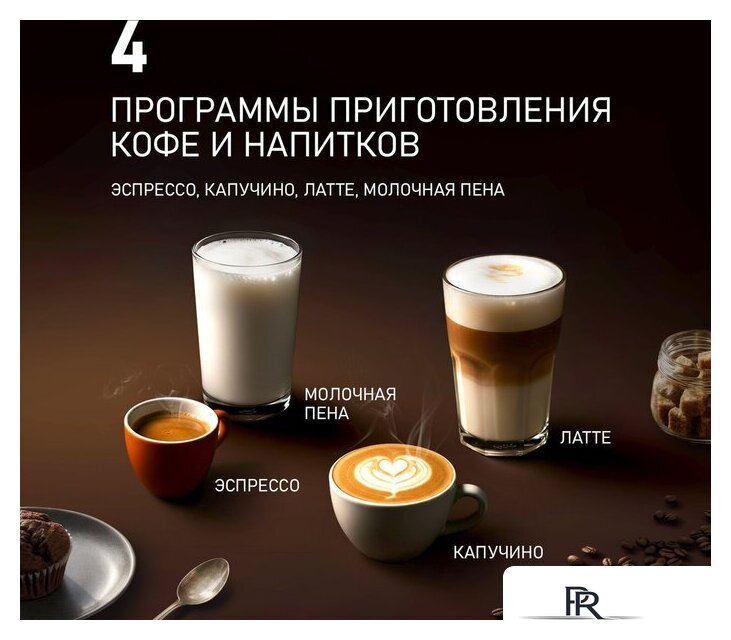 Кофемашина Weissgauff WCM-336 DB Touch Cappuccino - Изображение №18 — Интернет-магазин ПроЗаказ