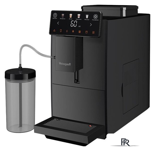Кофемашина Weissgauff WCM-336 DB Touch Cappuccino - Изображение №20 — Интернет-магазин ПроЗаказ
