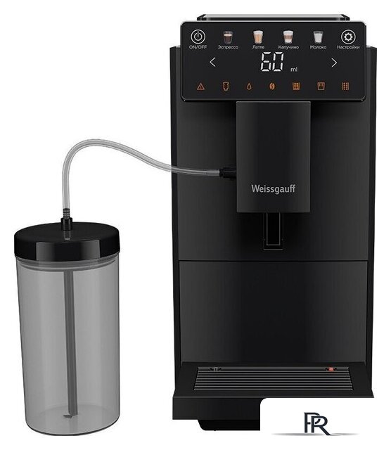 Кофемашина Weissgauff WCM-336 DB Touch Cappuccino - Изображение №1 — Интернет-магазин ПроЗаказ
