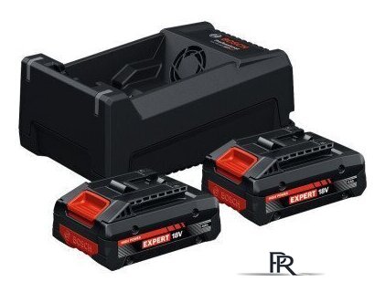 Аккумулятор с зарядным устройством Bosch 1600A0373J (18В/2x4 Ah + 10.8-18В) - Изображение №1 — Интернет-магазин ПроЗаказ