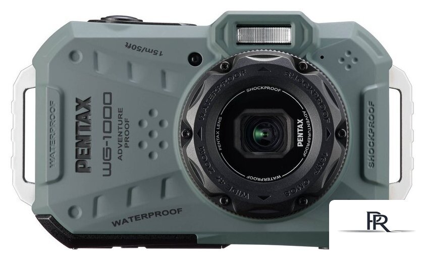 Фотоаппарат Pentax WG-1000 (оливковый) - Изображение №1 — Интернет-магазин ПроЗаказ