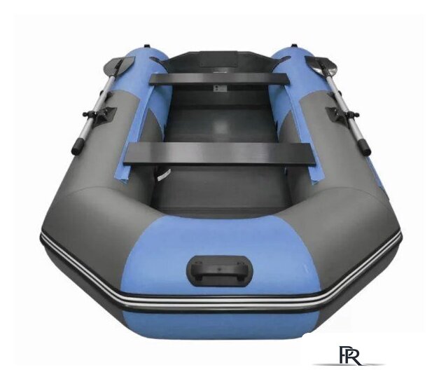 Моторно-гребная лодка Муссон 3000 С (серый/синий) - Изображение №6 — Интернет-магазин ПроЗаказ