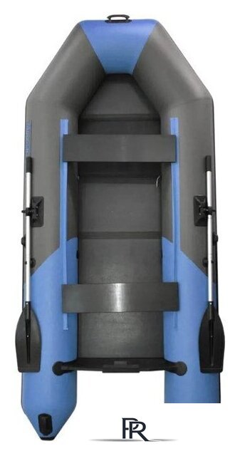 Моторно-гребная лодка Муссон 3000 С (серый/синий) - Изображение №1 — Интернет-магазин ПроЗаказ