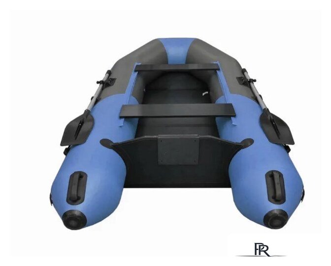 Моторно-гребная лодка Муссон 3000 С (серый/синий) - Изображение №5 — Интернет-магазин ПроЗаказ