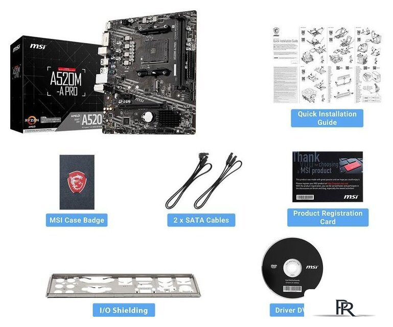 Материнская плата MSI A520M-A PRO - Изображение №6 — Интернет-магазин ПроЗаказ