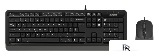 Офисный набор A4Tech Fstyler F1010 (черный/серый) - Изображение №1 — Интернет-магазин ПроЗаказ