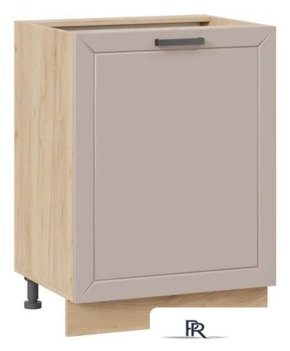 Шкаф напольный Трия Лорас 1Н6 с одной дверью (дуб крафт золотой/холст латте) - Изображение №1 — Интернет-магазин ПроЗаказ