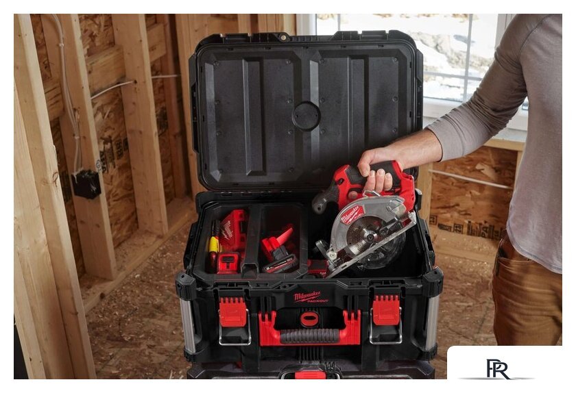 Дисковая (циркулярная) пила Milwaukee M12 FCS442-502X 4933493489 (с 2-мя АКБ, кейс) - Изображение №6 — Интернет-магазин ПроЗаказ