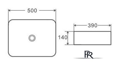 Умывальник D&K Berlin DT1431316 (белый) - Изображение №3 — Интернет-магазин ПроЗаказ