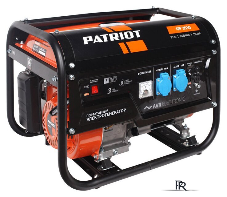 Бензиновый генератор Patriot GP 3510 - Изображение №1 — Интернет-магазин ПроЗаказ