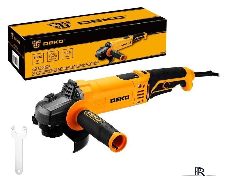 Угловая шлифмашина Deko AG1400DK 083-1027 - Изображение №1 — Интернет-магазин ПроЗаказ