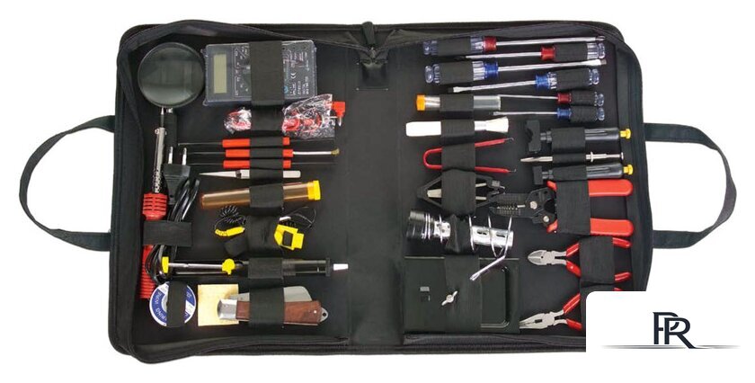 Электромонтажный набор Gembird TK-SOLDER 28 предметов - Изображение №1 — Интернет-магазин ПроЗаказ
