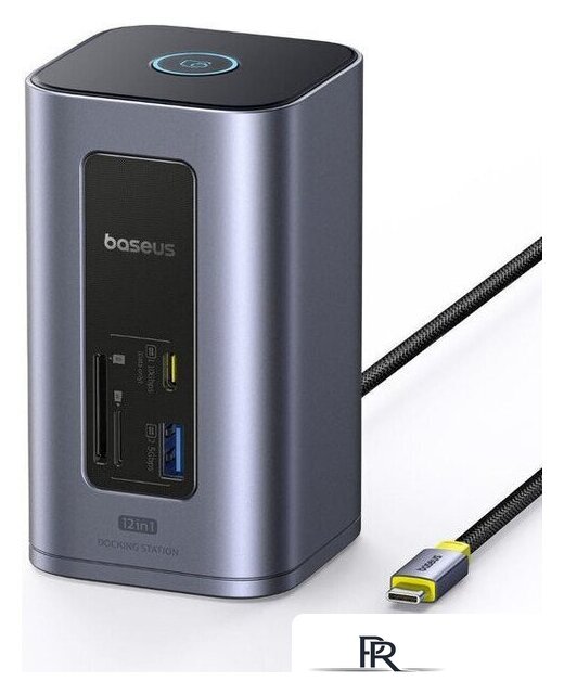 Док-станция Baseus Nomos NU1 Air Win 12-in-1 Docking Station B00568103813-00 - Изображение №5 — Интернет-магазин ПроЗаказ