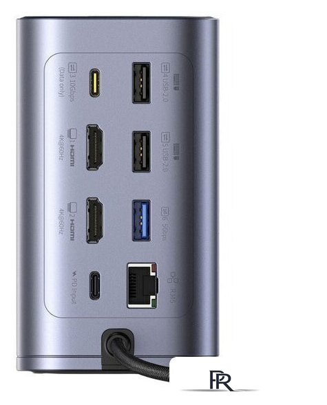 Док-станция Baseus Nomos NU1 Air Win 12-in-1 Docking Station B00568103813-00 - Изображение №2 — Интернет-магазин ПроЗаказ