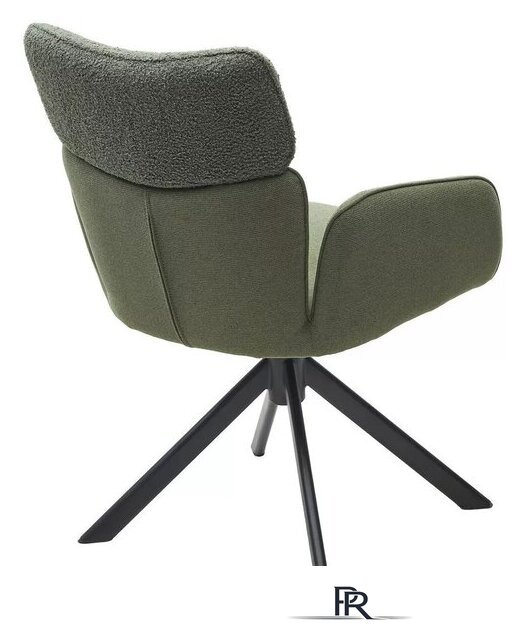 Стул M-City Леонардо 455M05729 (000 белый букле Soul /черный) - Изображение №3 — Интернет-магазин ПроЗаказ