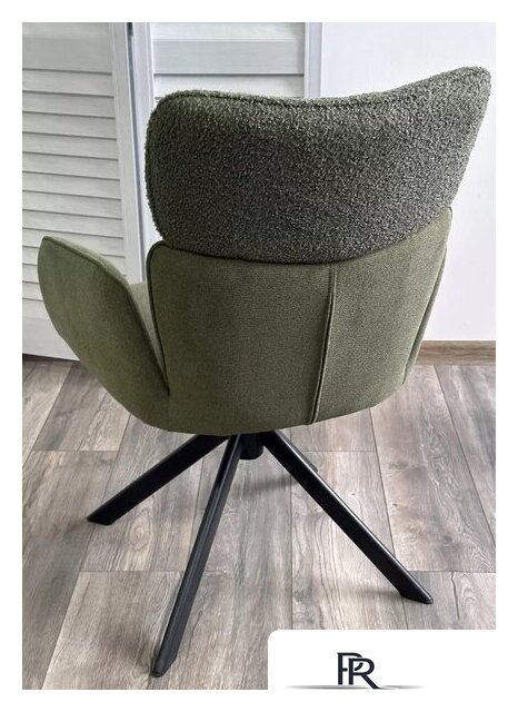 Стул M-City Леонардо 455M05729 (000 белый букле Soul /черный) - Изображение №5 — Интернет-магазин ПроЗаказ