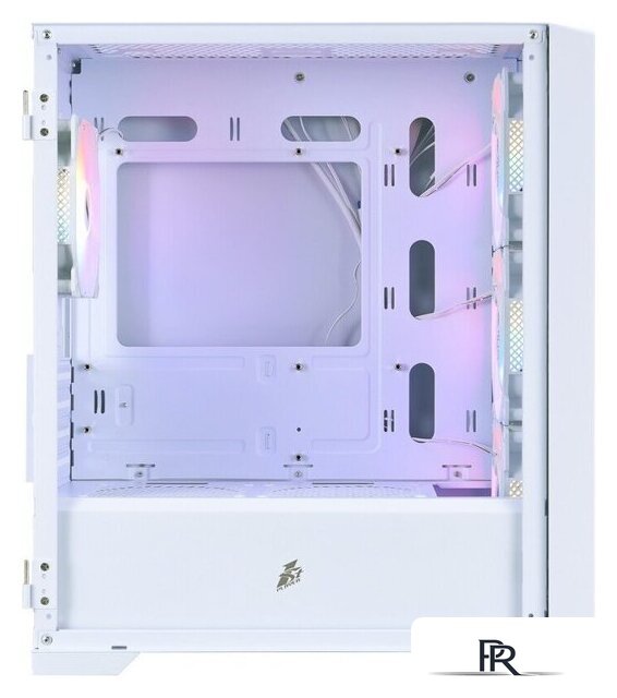 Корпус 1stPlayer TRILOBITE T4-G FRGB (белый) - Изображение №6 — Интернет-магазин ПроЗаказ