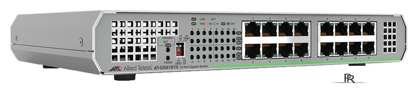 Неуправляемый коммутатор Allied Telesis AT-GS910/16 - Изображение №1 — Интернет-магазин ПроЗаказ