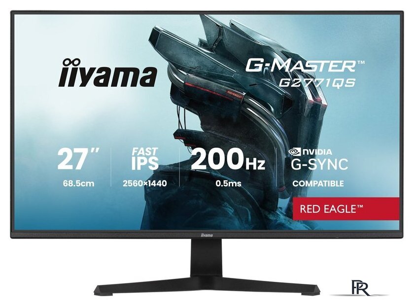 Игровой монитор iiyama G-Master Red Eagle G2771QS-B1 - Изображение №1 — Интернет-магазин ПроЗаказ