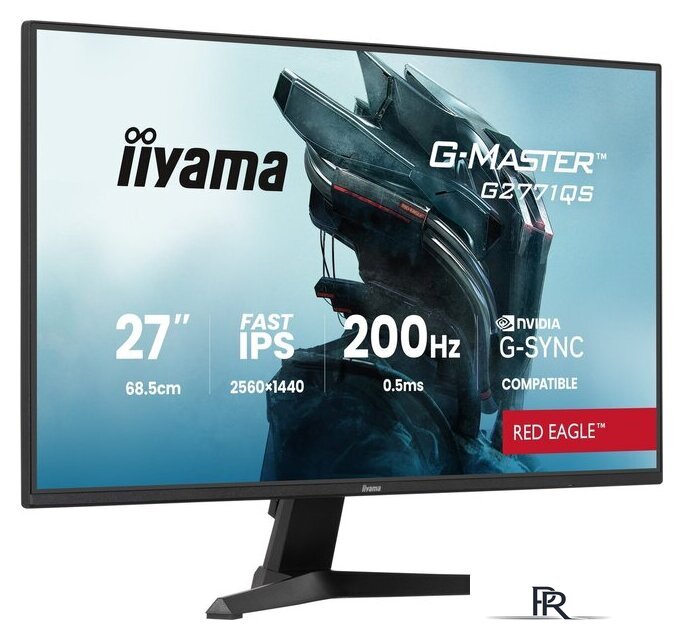 Игровой монитор iiyama G-Master Red Eagle G2771QS-B1 - Изображение №2 — Интернет-магазин ПроЗаказ