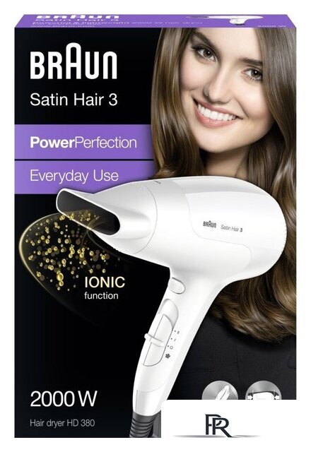 Фен Braun Satin Hair 3 (HD 380) - Изображение №3 — Интернет-магазин ПроЗаказ