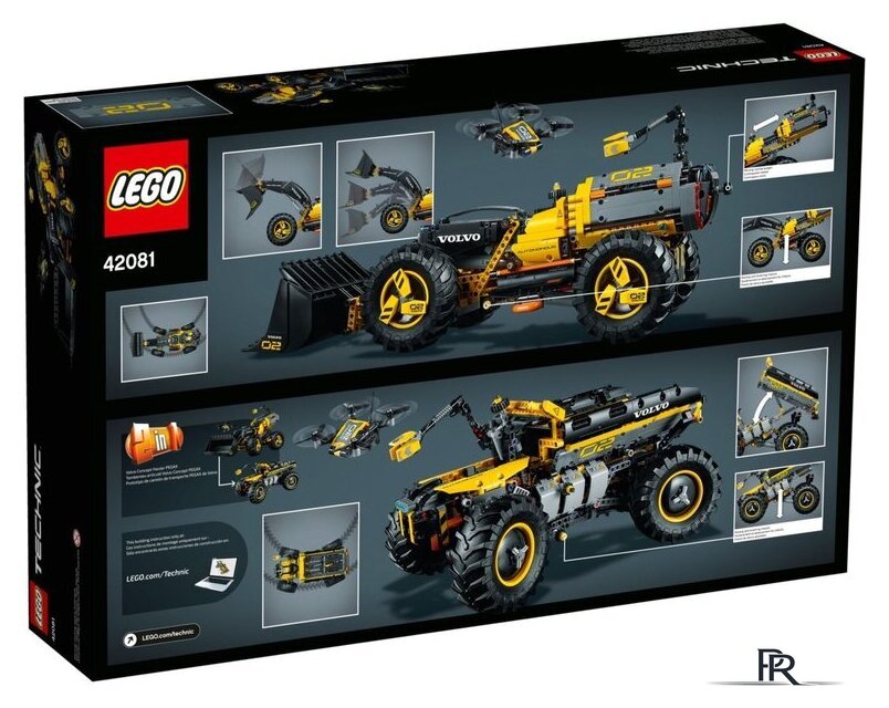Конструктор LEGO Technic 42081 Volvo Колесный погрузчик Zeux - Изображение №8 — Интернет-магазин ПроЗаказ