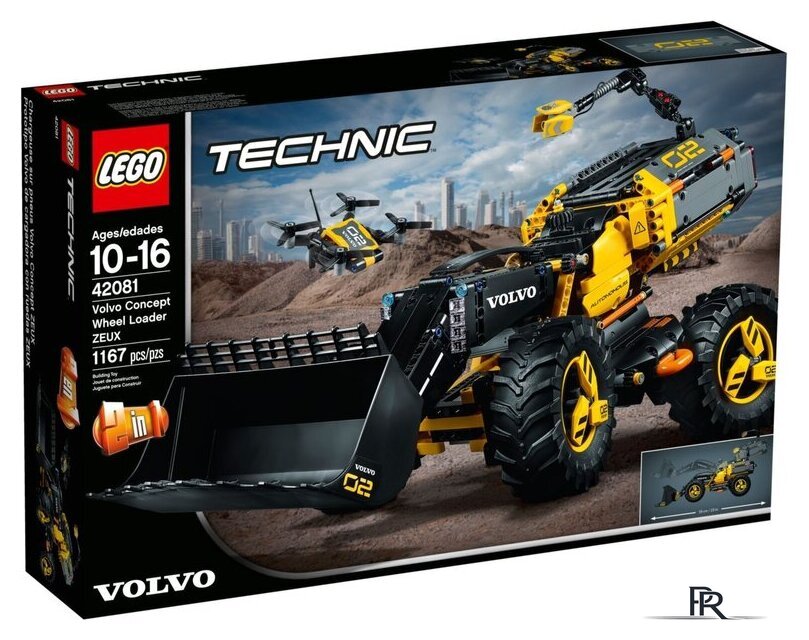 Конструктор LEGO Technic 42081 Volvo Колесный погрузчик Zeux - Изображение №1 — Интернет-магазин ПроЗаказ