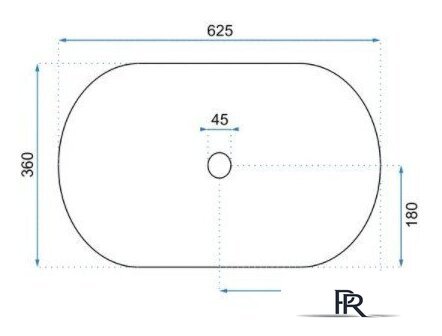 Умывальник Rea Royal U8548 - Изображение №6 — Интернет-магазин ПроЗаказ