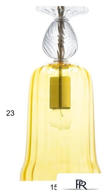 Подвесная люстра BayerLux Эстис 9254682 (желтый) - Изображение №5 — Интернет-магазин ПроЗаказ