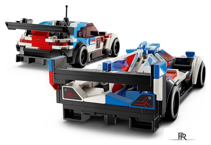 Конструктор LEGO Speed Champions 76922 Гоночные автомобили BMW M4 GT3 и BMW M Hybrid V8 - Изображение №6 — Интернет-магазин ПроЗаказ