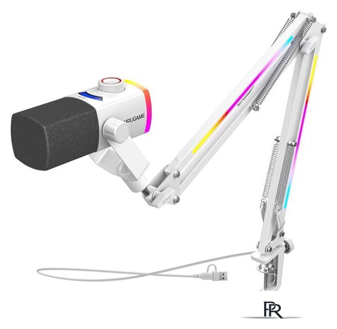 Проводной микрофон FIFINE AM8PROTW (белый) - Изображение №2 — Интернет-магазин ПроЗаказ