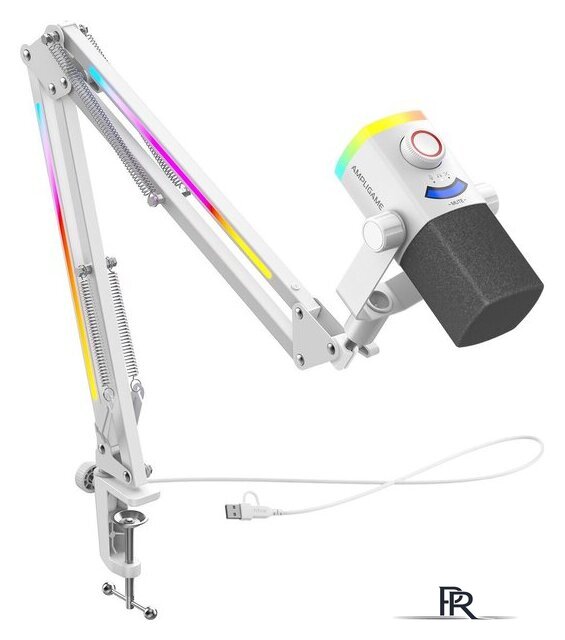 Проводной микрофон FIFINE AM8PROTW (белый) - Изображение №1 — Интернет-магазин ПроЗаказ