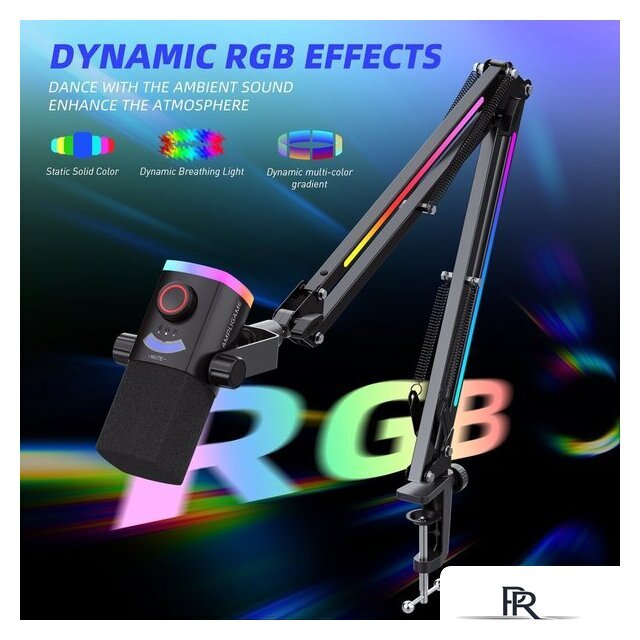 Проводной микрофон FIFINE AM8PROTW (белый) - Изображение №6 — Интернет-магазин ПроЗаказ